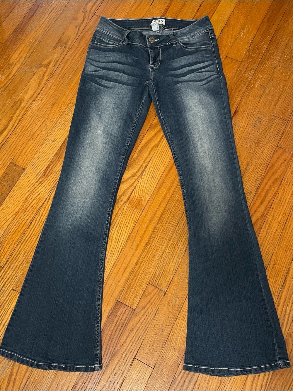 Y2K Mudd Women's Dark Wash Flare Jeans